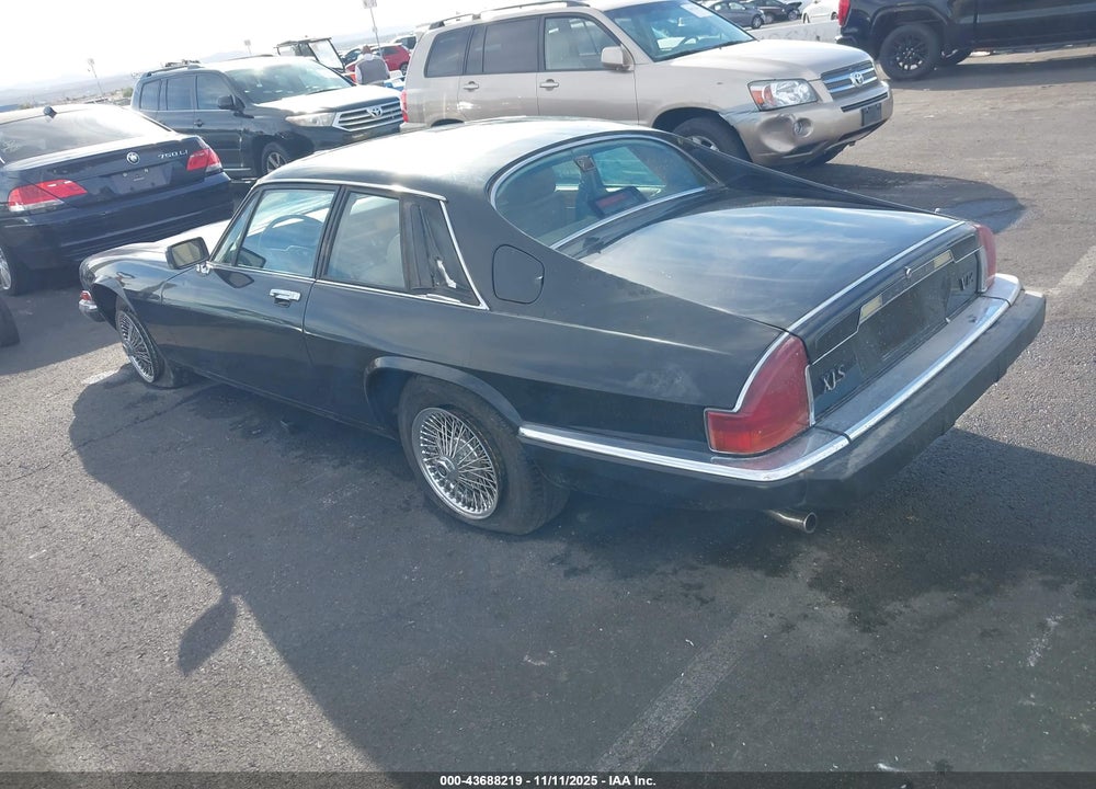 1986 JAGUAR XJS VIN: SAJNV5841GC132254