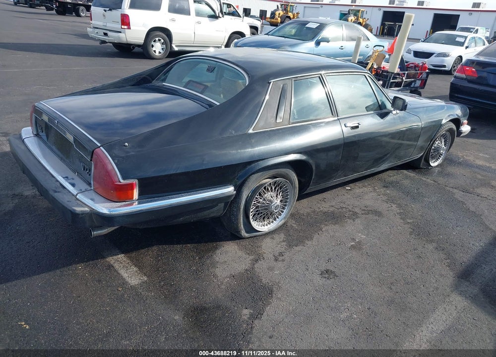 1986 JAGUAR XJS VIN: SAJNV5841GC132254