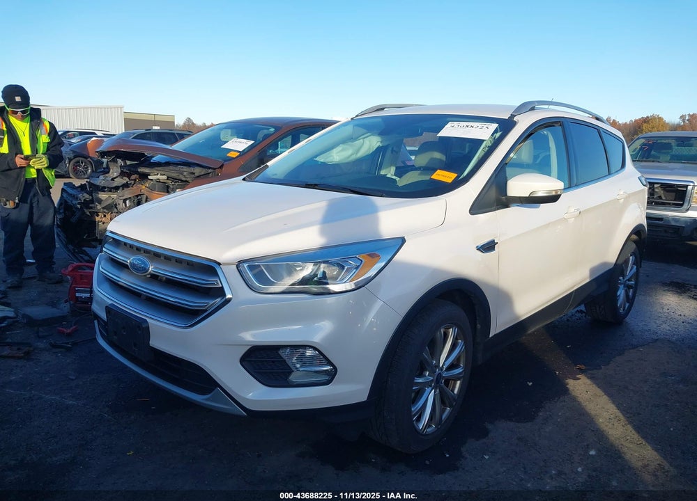 2017 FORD ESCAPE TITANIUM VIN: 1FMCU0J94HUA64850