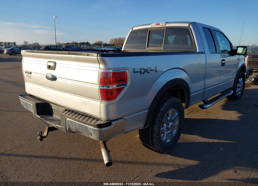 2013 FORD F-150 XLT VIN: 1FTFX1ET3DFA30904