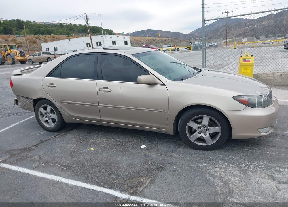 2002 TOYOTA CAMRY SE V6 VIN: 4T1BF30K12U506762