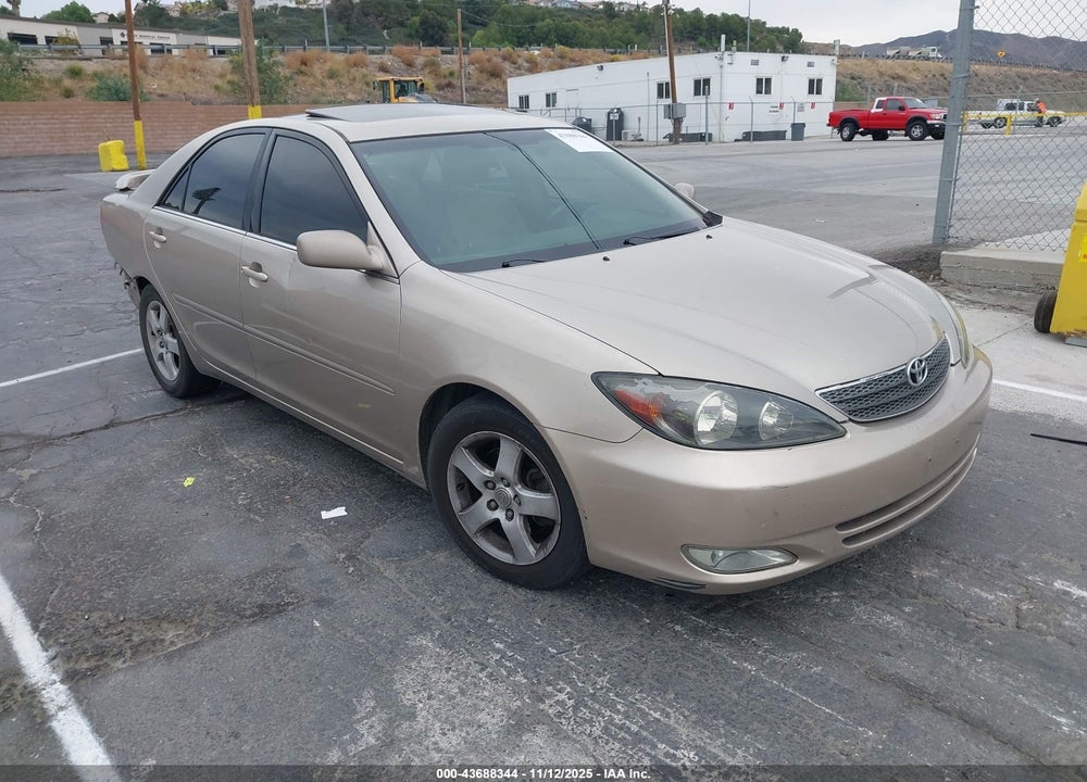 2002 TOYOTA CAMRY SE V6 VIN: 4T1BF30K12U506762