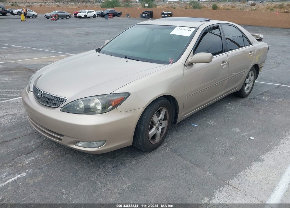 2002 TOYOTA CAMRY SE V6 VIN: 4T1BF30K12U506762