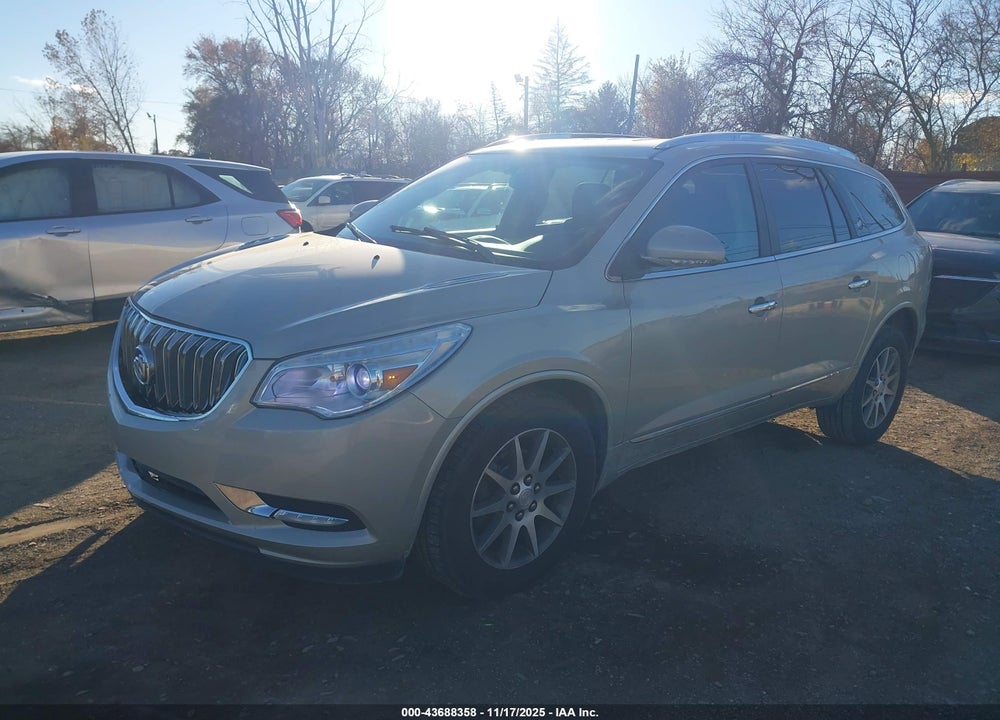 2014 BUICK ENCLAVE LEATHER VIN: 5GAKRBKD1EJ170199