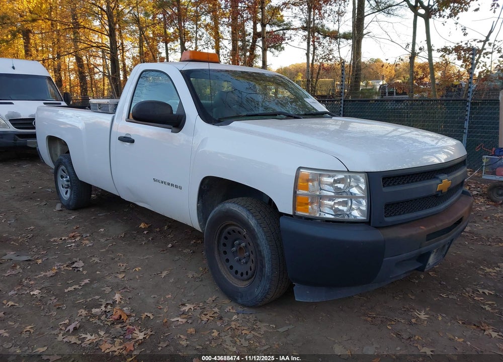 2013 CHEVROLET SILVERADO 1500 WORK TRUCK VIN: 1GCNCPEXXDZ398833