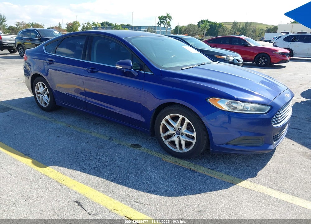 2016 FORD FUSION SE VIN: 3FA6P0H73GR176676