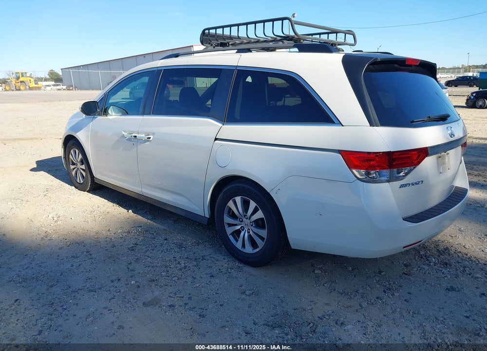 2016 HONDA ODYSSEY SE VIN: 5FNRL5H37GB026830