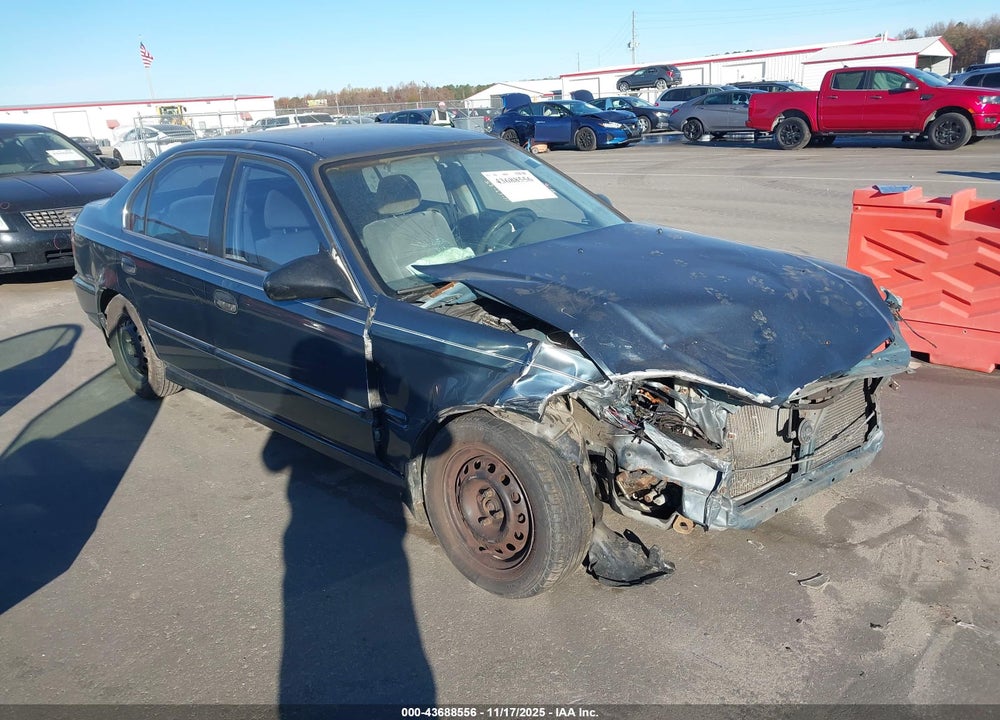 1996 HONDA CIVIC LX VIN: 2HGEJ6678TH551272