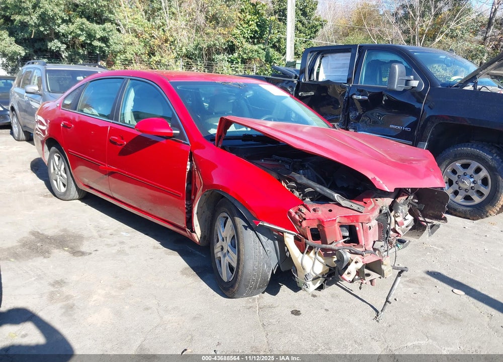 2008 CHEVROLET IMPALA LS VIN: 2G1WB58K281201365