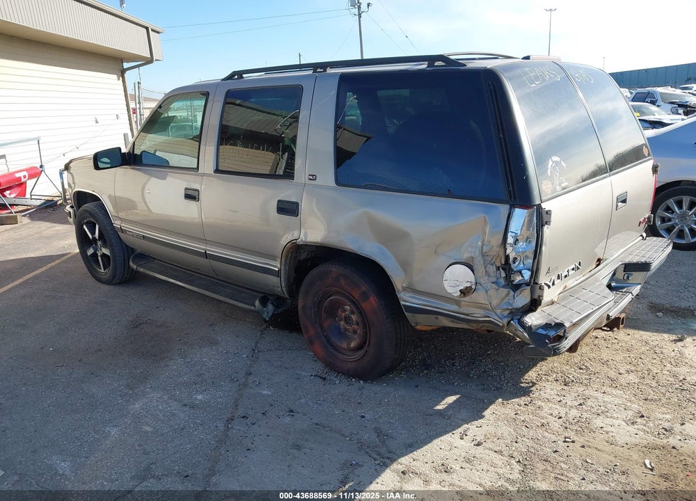 1999 GMC YUKON SLT CMI VIN: 1GKEK13R8XJ784694
