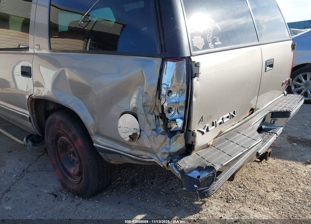 1999 GMC YUKON SLT CMI VIN: 1GKEK13R8XJ784694