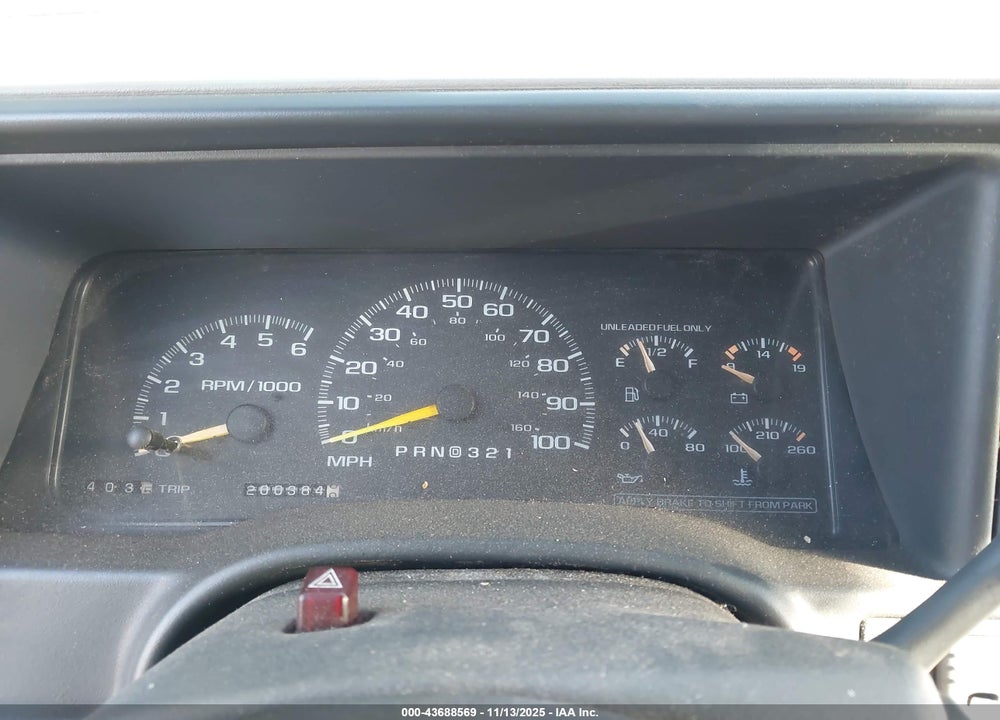 1999 GMC YUKON SLT CMI VIN: 1GKEK13R8XJ784694