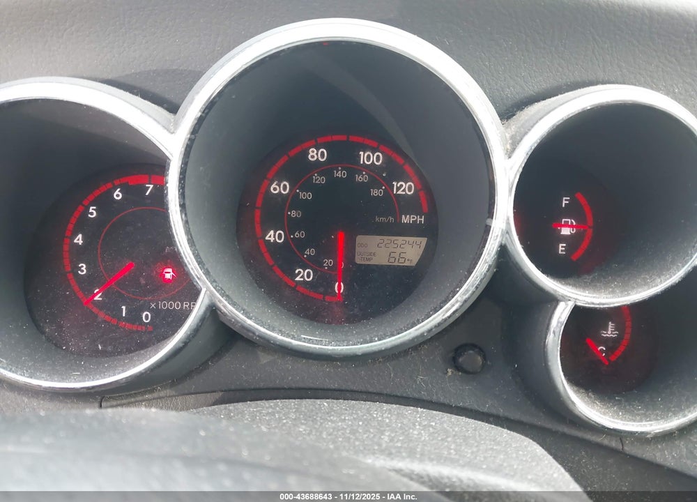 2004 PONTIAC VIBE VIN: 5Y2SL62884Z470994