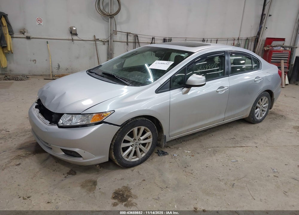 2012 HONDA CIVIC EX-L VIN: 2HGFB2F98CH528490