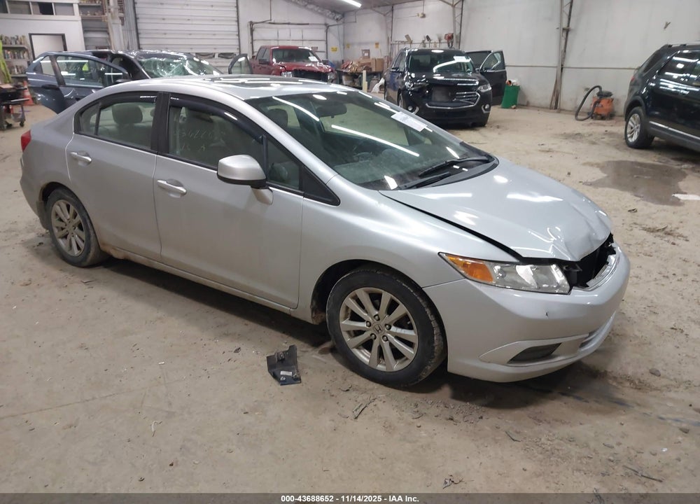 2012 HONDA CIVIC EX-L VIN: 2HGFB2F98CH528490