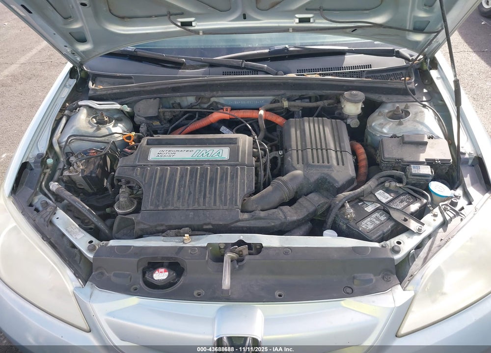 2005 HONDA CIVIC HYBRID VIN: JHMES96645S002439