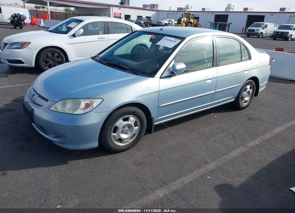 2005 HONDA CIVIC HYBRID VIN: JHMES96645S002439