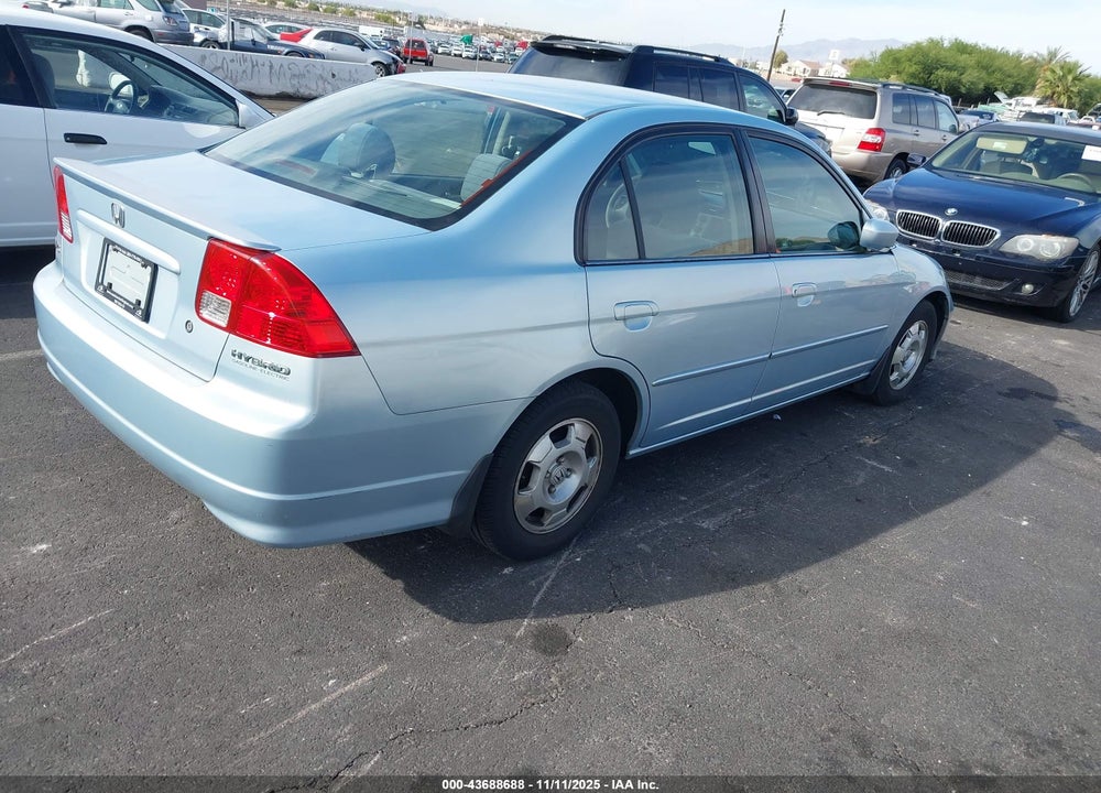 2005 HONDA CIVIC HYBRID VIN: JHMES96645S002439
