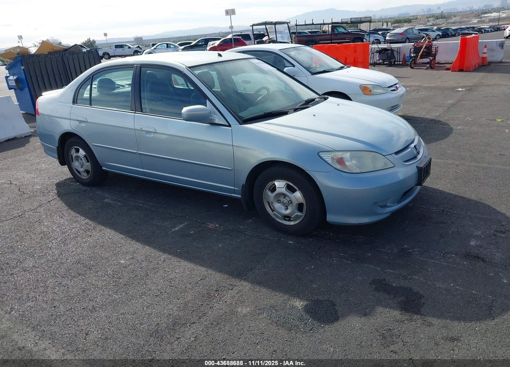2005 HONDA CIVIC HYBRID VIN: JHMES96645S002439