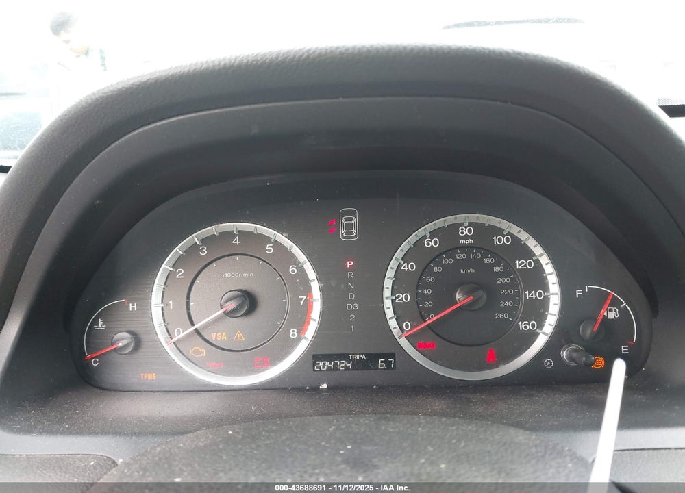 2008 HONDA ACCORD 3.5 EX-L VIN: 1HGCP36818A027755