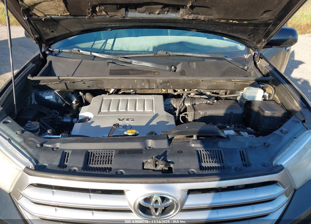 2013 TOYOTA HIGHLANDER VIN: 5TDYK3EHXDS125006