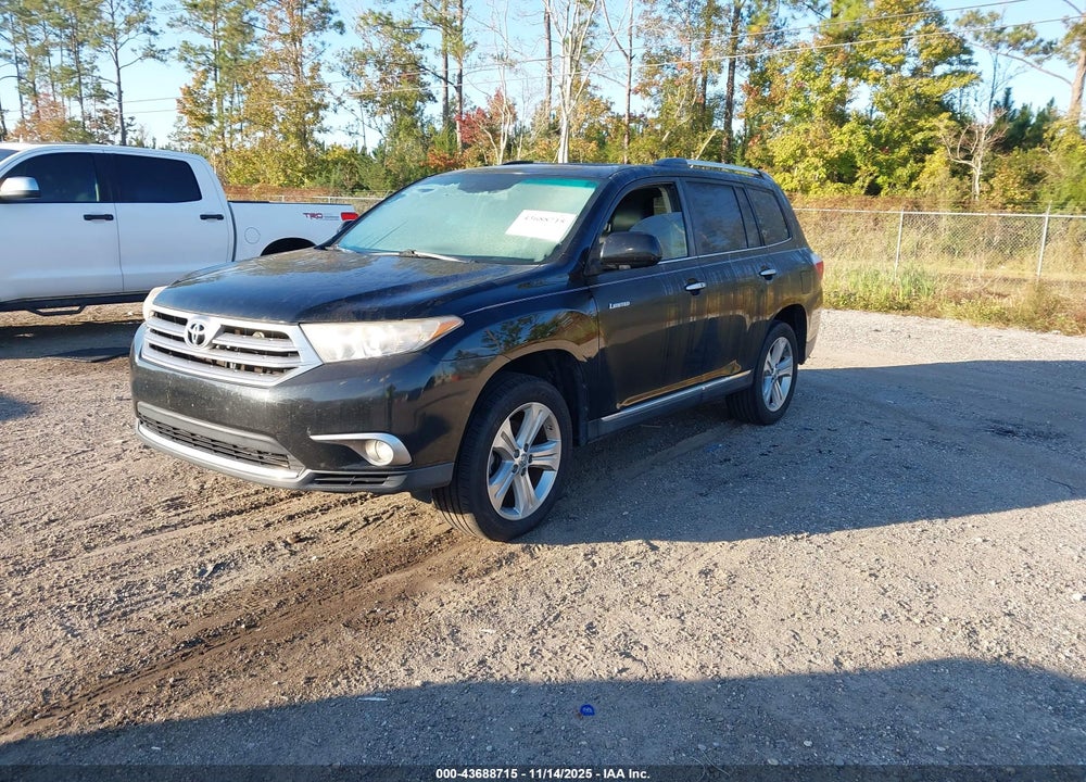 2013 TOYOTA HIGHLANDER VIN: 5TDYK3EHXDS125006