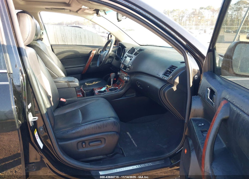 2013 TOYOTA HIGHLANDER VIN: 5TDYK3EHXDS125006