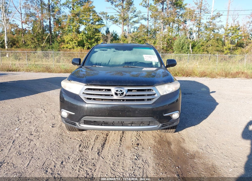 2013 TOYOTA HIGHLANDER VIN: 5TDYK3EHXDS125006
