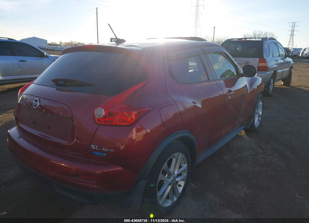 2012 NISSAN JUKE SL VIN: JN8AF5MV0CT116974