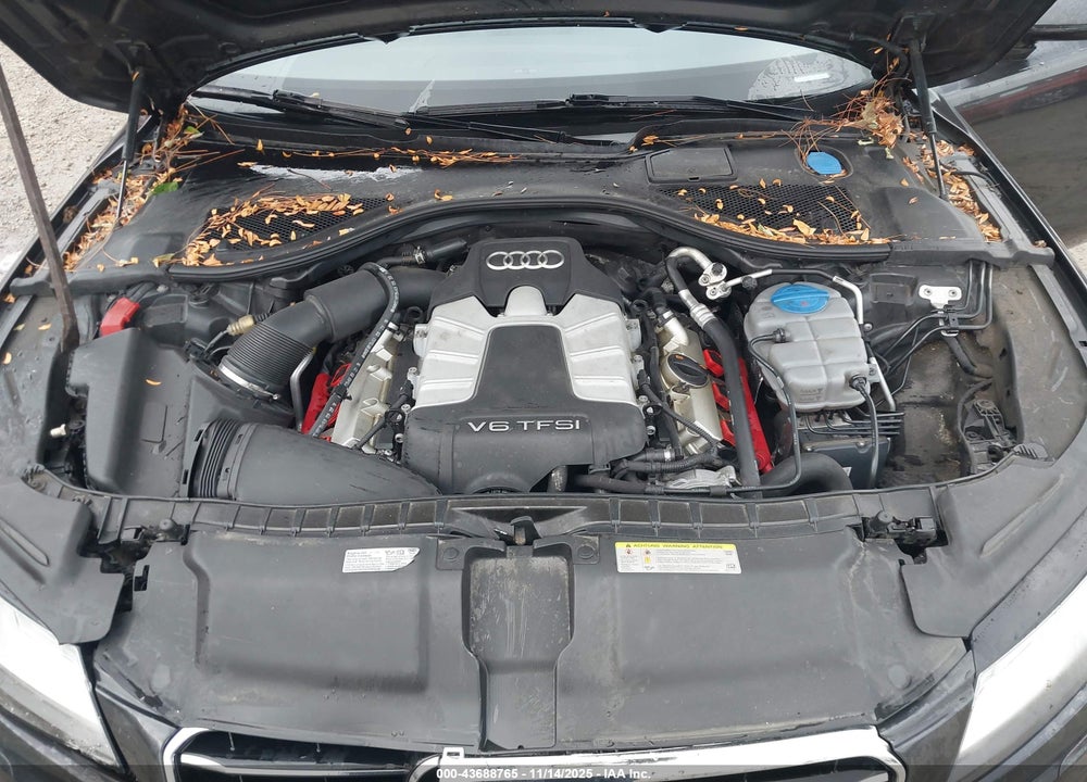 2012 AUDI A7 PREMIUM VIN: WAU2GAFC1CN068971