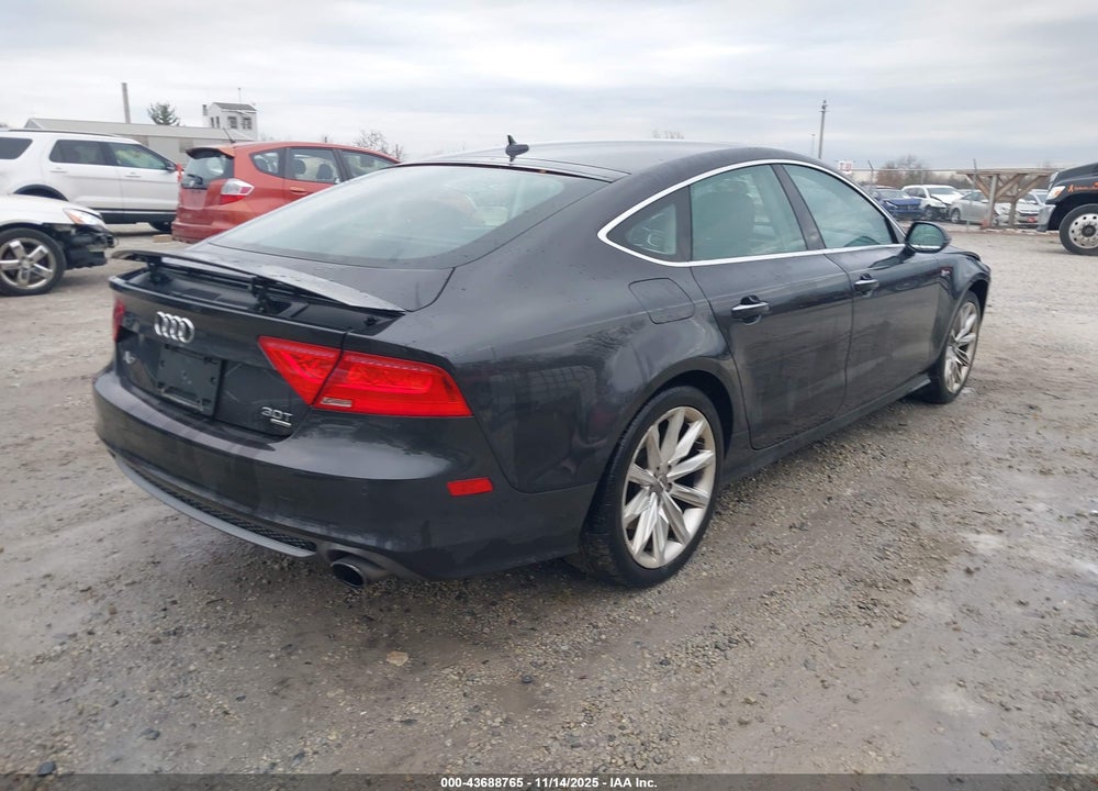 2012 AUDI A7 PREMIUM VIN: WAU2GAFC1CN068971