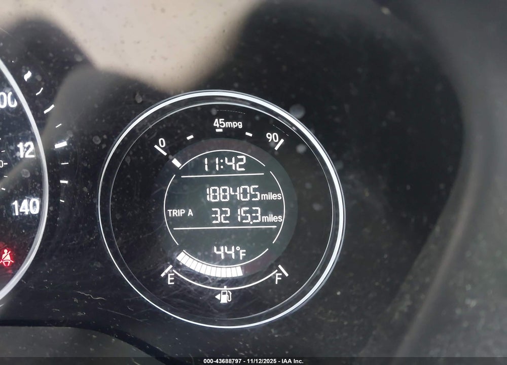 2016 HONDA HR-V VIN: 3CZRU6H59GM757639