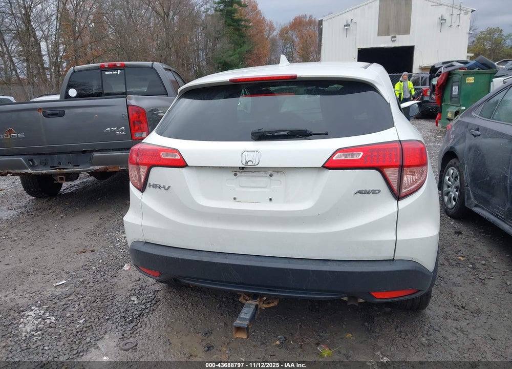 2016 HONDA HR-V VIN: 3CZRU6H59GM757639