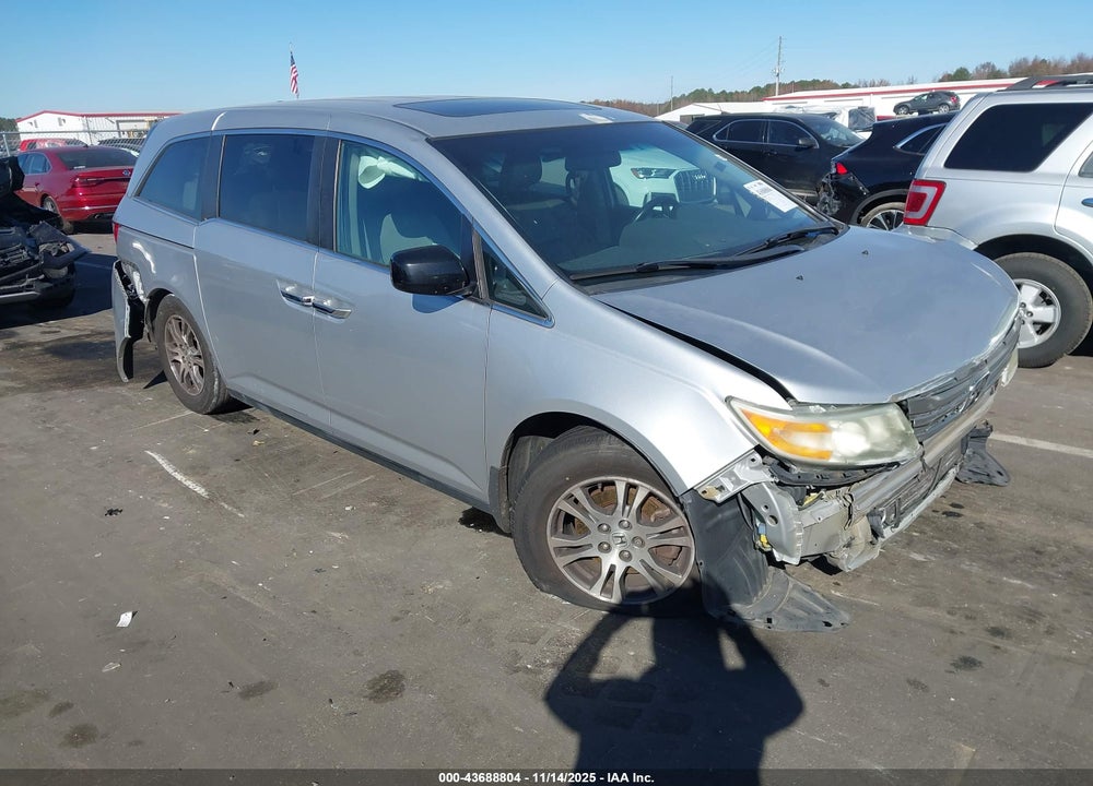 2013 HONDA ODYSSEY EX-L VIN: 5FNRL5H68DB010738