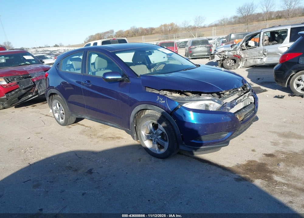 2016 HONDA HR-V LX VIN: 3CZRU6H33GM761751