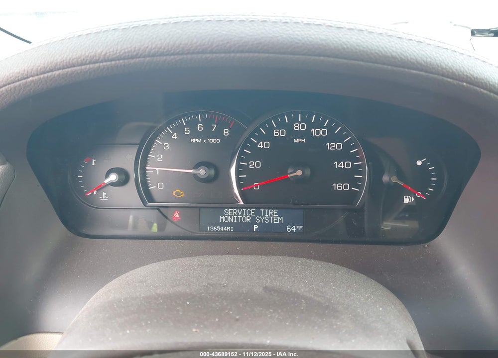 2009 CADILLAC SRX VIN: 1GYEE637590154066