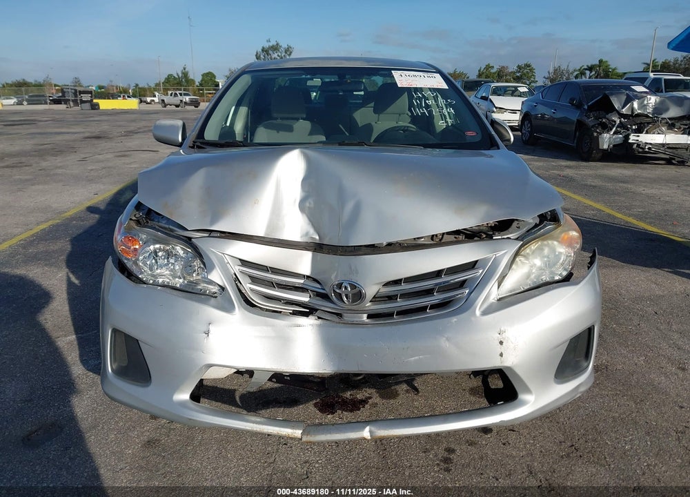 2013 TOYOTA COROLLA LE VIN: JTDBU4EE4DJ114284