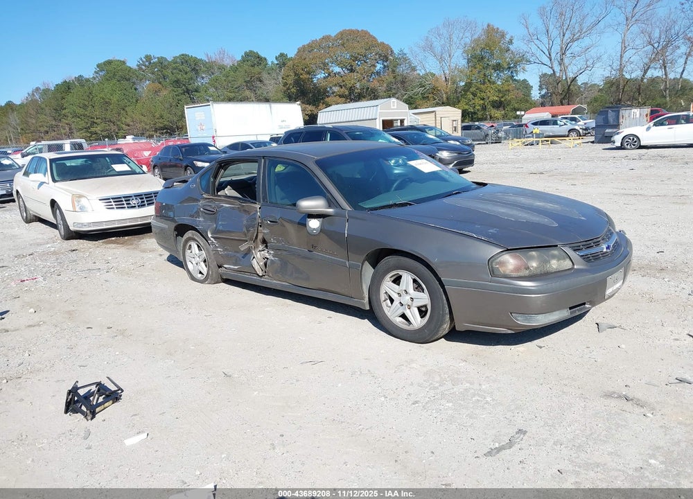 2002 CHEVROLET IMPALA LS VIN: 2G1WH55K929207174