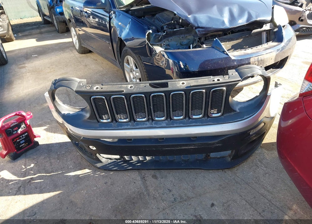 2016 JEEP RENEGADE LATITUDE VIN: ZACCJBBT2GPD55737