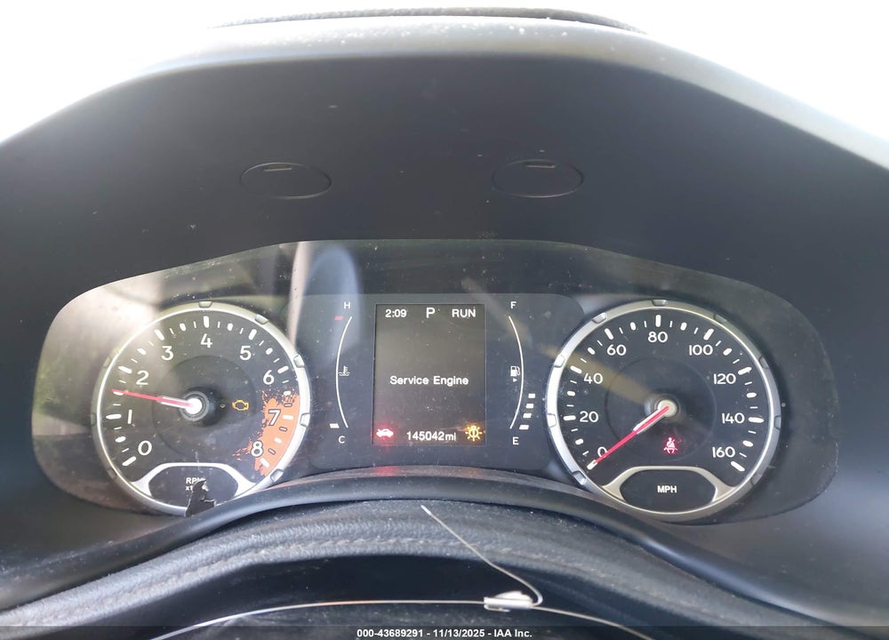 2016 JEEP RENEGADE LATITUDE VIN: ZACCJBBT2GPD55737