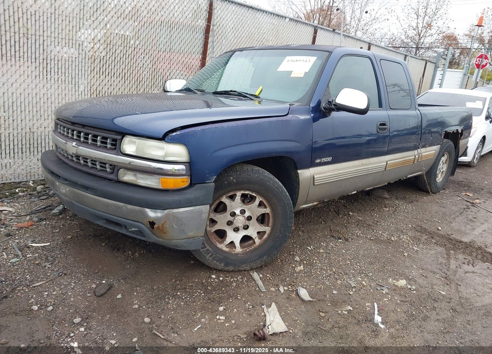2002 CHEVROLET SILVERADO 1500 LS VIN: 1GCEC19TX2Z133458