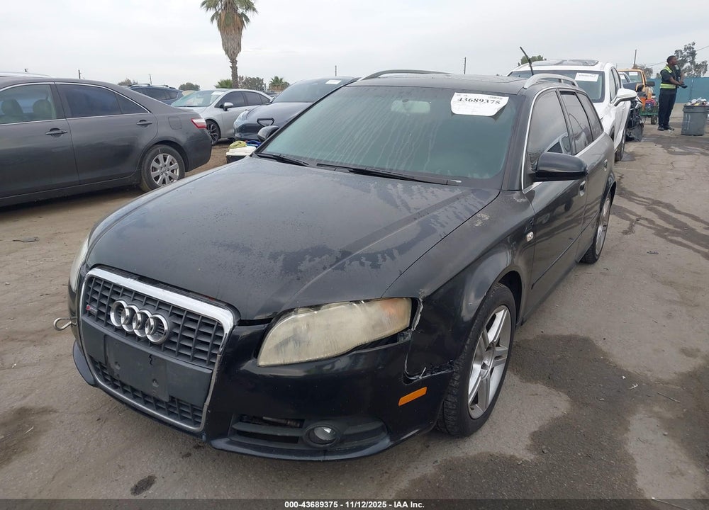 2008 AUDI A4 2.0T VIN: WAUKF78E58A019419