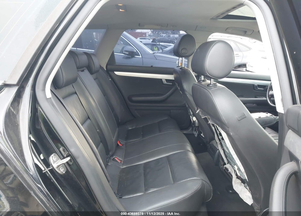 2008 AUDI A4 2.0T VIN: WAUKF78E58A019419