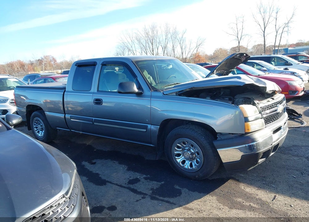 2006 CHEVROLET SILVERADO 1500 WORK TRUCK VIN: 1GCEC19X26Z285713