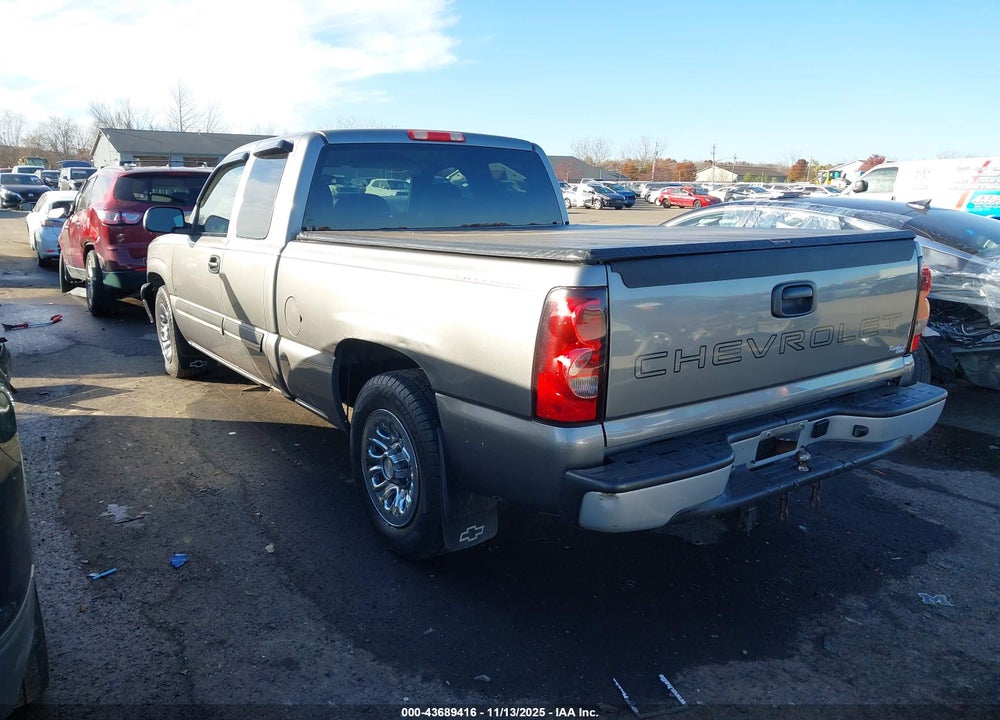 2006 CHEVROLET SILVERADO 1500 WORK TRUCK VIN: 1GCEC19X26Z285713