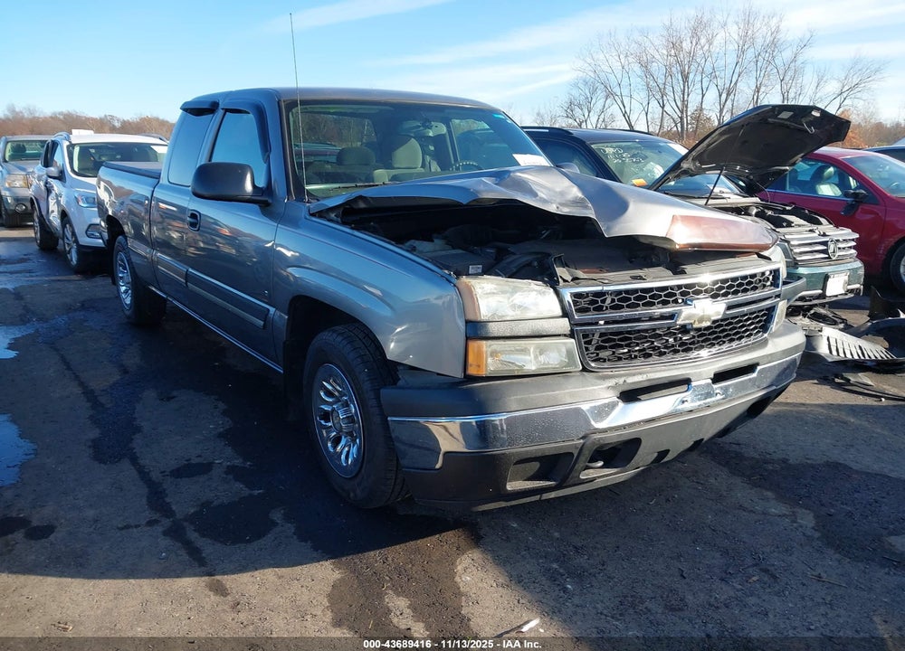 2006 CHEVROLET SILVERADO 1500 WORK TRUCK VIN: 1GCEC19X26Z285713