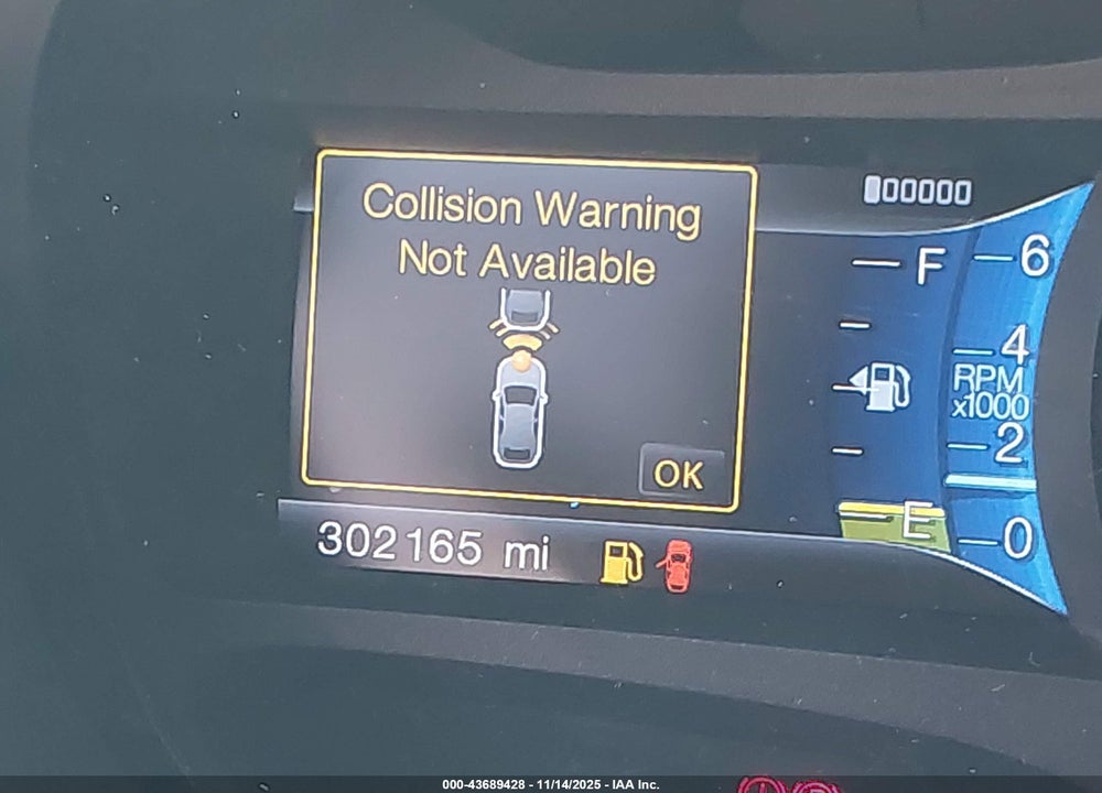 2013 FORD EDGE LIMITED VIN: 2FMDK4KC7DBE18727