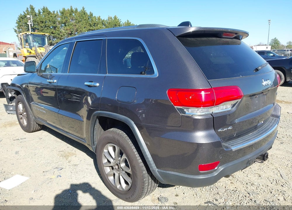 2015 JEEP GRAND CHEROKEE LIMITED VIN: 1C4RJFBT8FC954582