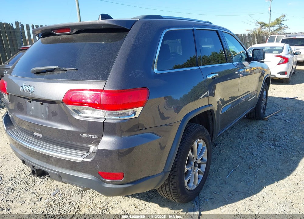 2015 JEEP GRAND CHEROKEE LIMITED VIN: 1C4RJFBT8FC954582
