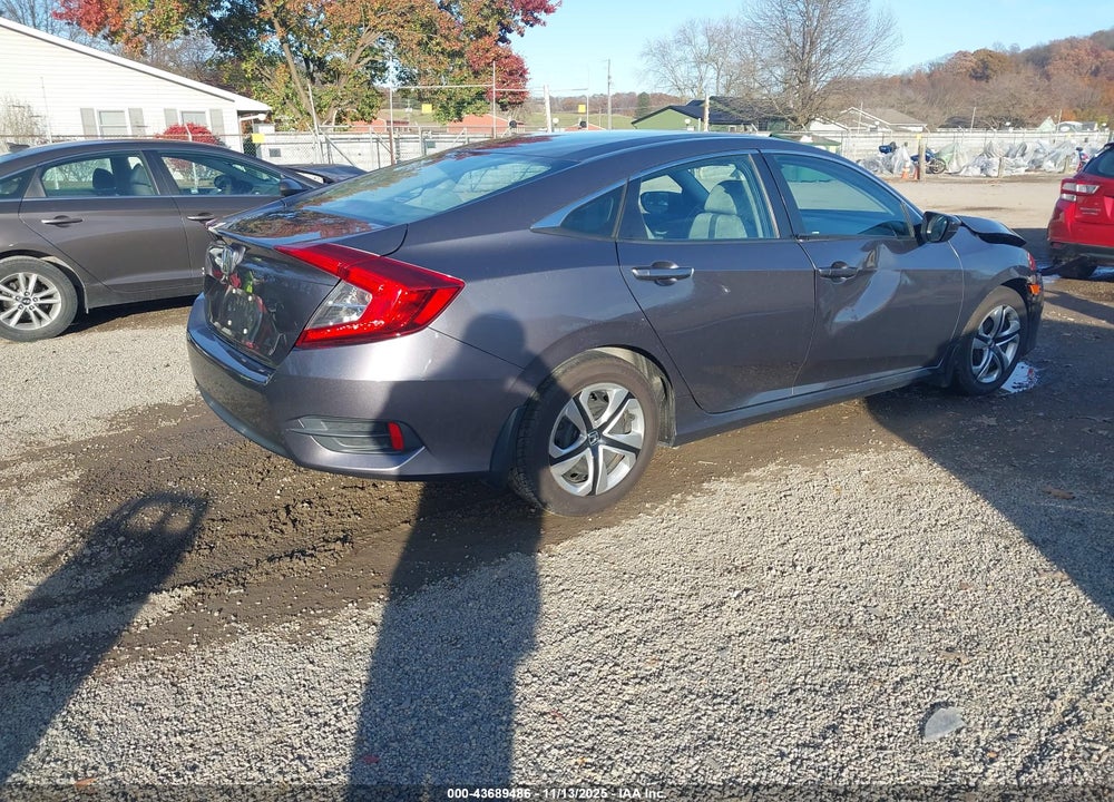 2016 HONDA CIVIC LX VIN: 19XFC2F51GE004947